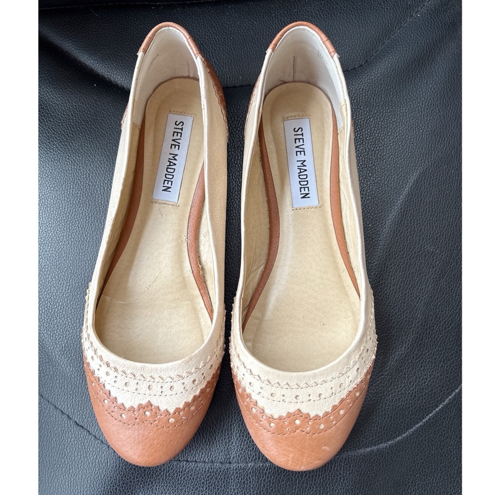 Steve Madden Retro Y2K Two‎ Tone Flats
